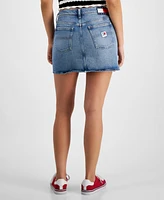 Tommy Jeans Women's Izzie Mid-Rise Mini Denim Skirt
