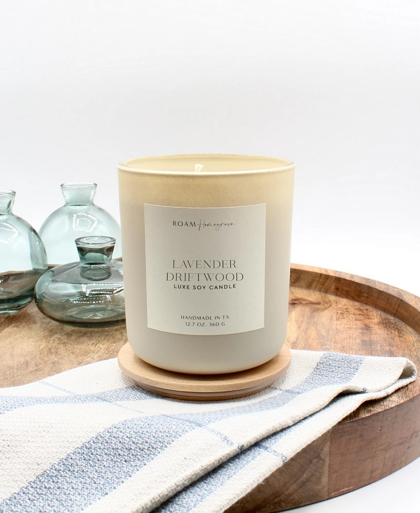 Roam Homegrown Luxe Lavender Driftwood Candle, 12.7 oz