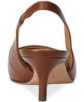 Lauren Ralph Women's Lolah Pointed-Toe Slingback Pumps