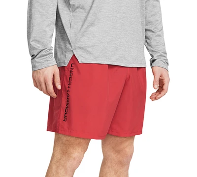 Under Armour Men's Moisture-Wicking Logo-Print 8-1/4" Tech Shorts