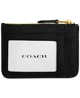 Coach Leather Mini Skinny Id Case