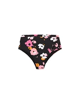 Plus Izzy Hi Waist Print Bikini Brief