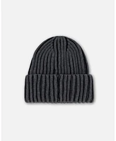 Unisex Solid Knit Hat Black - Toddler|Child