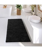 Ultra Soft Non-Slip Chenille Bath Rug - Quick Dry