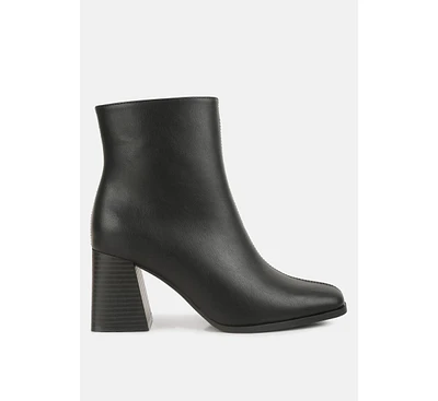 cox cut out block heeled Chelsea boots
