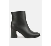 London Rag Cox Cut Out Block Heeled Chelsea Boots