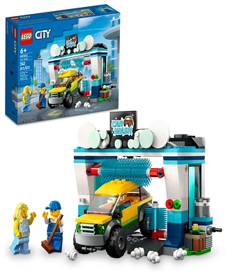 Lego My City 60362 Car Wash Toy Portable Building Set with Minifigures