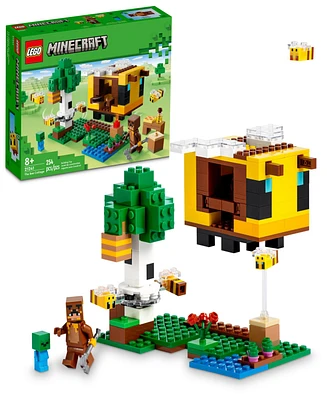 Lego Minecraft The Bee Cottage 21241 Toy Building Set with Honey Bear, Baby Zombie and Bee Figures