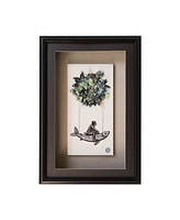 Butterfly Man - Framed Wall Art - Handmade Limited Edition