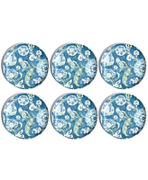 TarHong Hana Ikat Salad Plates, Set of 6