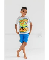 Scooby Doo Boys Graphic T-Shirt & Mesh Shorts Toddler| Child