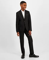 B by Brooks Brothers Big Boys Classic Fit Stretch Suit Jacket