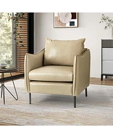 Hope Comfy Living Room Armchair with Metal Legs