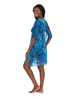 Longitude Plus Cover-Up Caftan