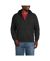 Lands' End Men's Big & Tall Serious Sweats Full Zip High Pile Fleece Hoodie