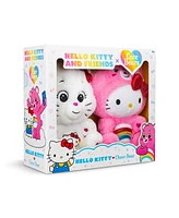 Cheer Bear and Hello Kitty Plush 2pk