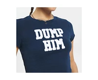 Dump Him Graphic Baby Tee