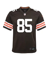 Big Boys Nike David Njoku Brown Cleveland Browns Game Jersey