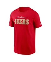 Men's Nike Scarlet San Francisco 49ers Essential Cotton T-shirt