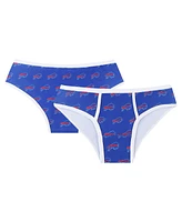 Women's Concepts Sport Royal Buffalo Bills Gauge Allover Print Knit Panties