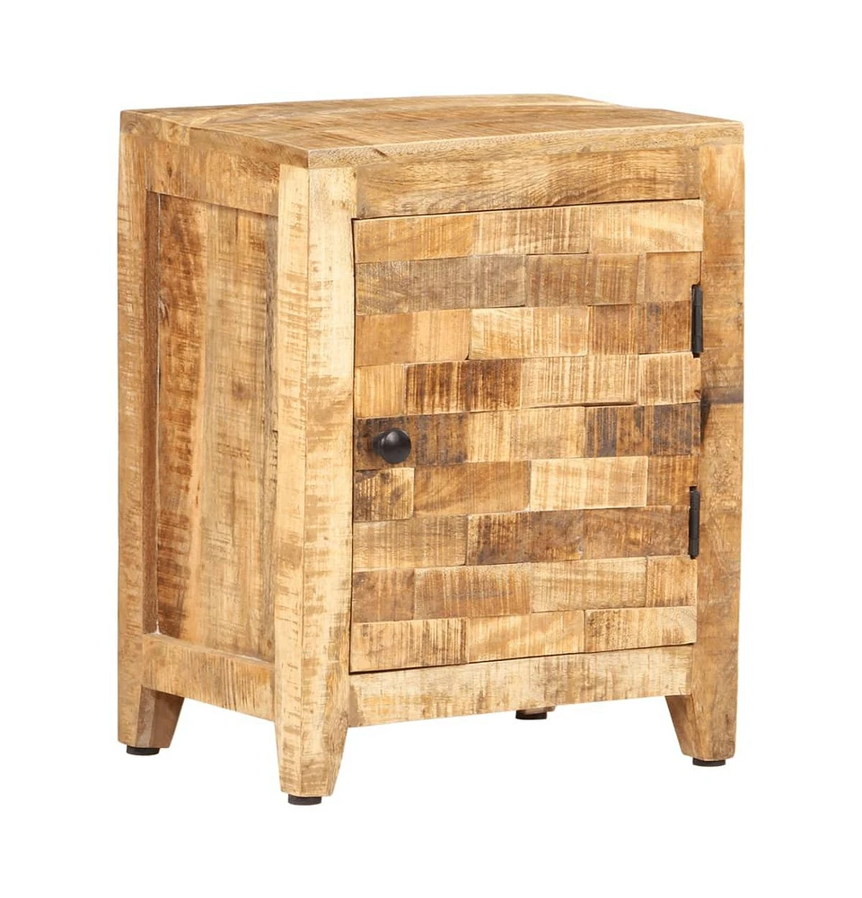 Bedside Cabinet 15.7"x11.8"x19.7" Solid Wood Mango