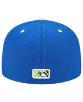 Men's New Era Royal Tulsa Drillers Theme Nights Noodlers 59FIFTY Fitted Hat