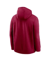 Men's Nike Burgundy Washington Commanders Club Fleece Pullover Hoodie