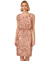 Adrianna Papell Women's Sequin-Embellished Dress