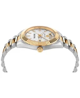 Philipp Plein Men's Date Superlative Stainless Two-Tone Steel Bracelet Watch 42mm