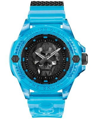 Philipp Plein Unisex The Skull Scuba Duba Silicone Strap Watch 44mm