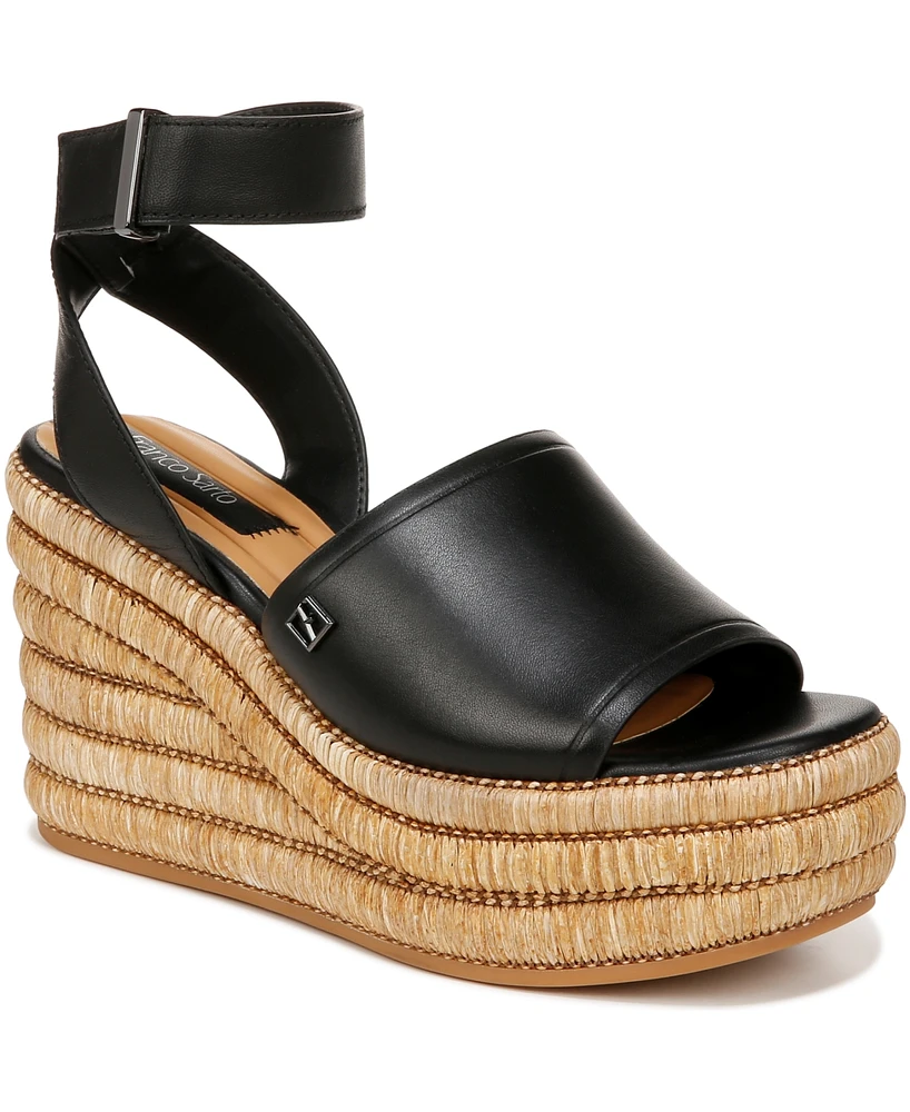 Franco Sarto Women's Toni Espadrille Wedge Sandals