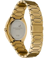 Olivia Burton Women's Luster Gold-Tone Stainless Steel Watch 36mm