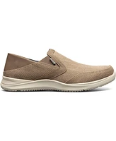 Nunn Bush Men's Conway Ez Canvas Moc Toe Slip On Shoes