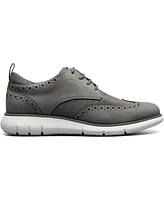 Nunn Bush Men's Stance Knit Wingtip Oxford Shoes