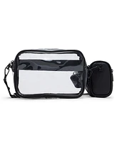 Madden Girl Remi Clear Camera Crossbody