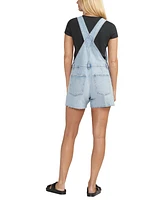 Silver Jeans Co. Women's Relaxed Shorts Overalls