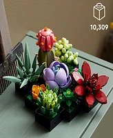 Lego Icons 10309 Succulents Botanical House Plants Adult Toy Building Set