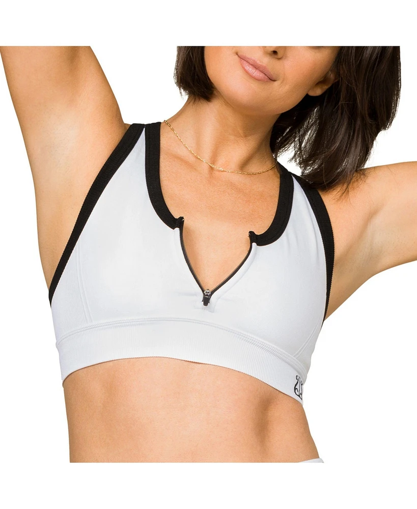 Alala Adult Women Barre Zip Bra