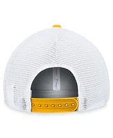 Men's Fanatics Black, White Boston Bruins Fundamental Adjustable Hat