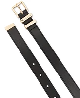 Michael Michael Kors Women's Metal Loop Leather Belt