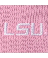 Baby Girls Garb Pink Lsu Tigers Caroline Cap Sleeve Polo Bodysuit