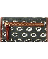 Women's Dooney & Bourke Green Bay Packers Continental Wallet