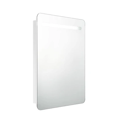 Led Bathroom Mirror Cabinet Shining White 23.6"x4.3"x31.5"