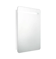 Led Bathroom Mirror Cabinet Shining White 23.6"x4.3"x31.5"