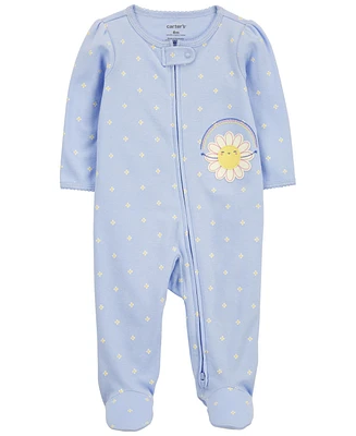 Carter's Baby Polka Dot Snap Up Cotton Sleep and Play Pajamas