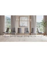 Tivie 6 Pc Dining Chair Set, Created for Macy's