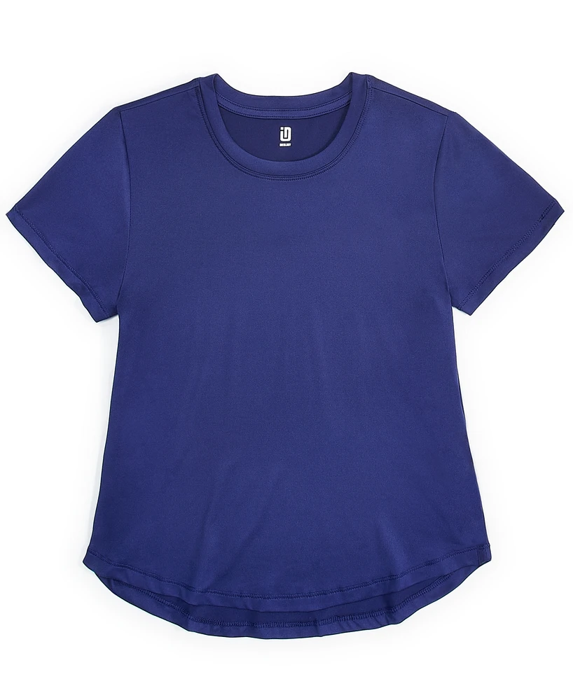 Id Ideology Big Girls Core Solid Short-Sleeve T-Shirt, Created for Macy's