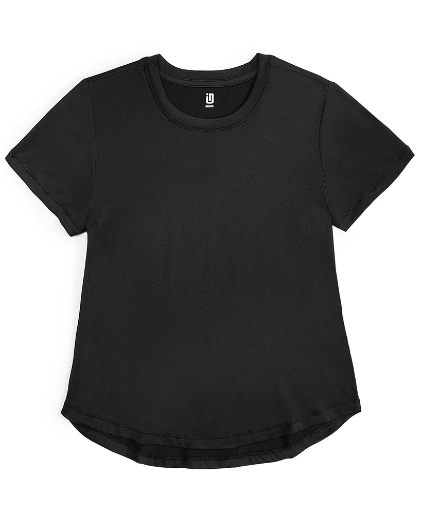 Id Ideology Big Girls Core Solid Short-Sleeve T-Shirt, Created for Macy's