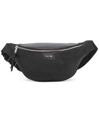 Calvin Klein Moss Belt Bag with Zipper Closure