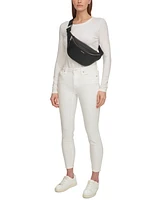 Calvin Klein Moss Belt Bag with Zipper Closure